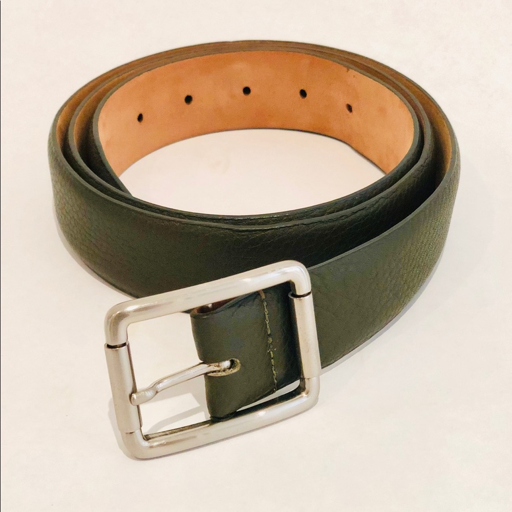 Paolo Vitale, Italy - Great Green leather belt